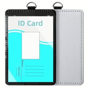 X418 Diy Design Work Id <b>Card</b> Holder Customized Logo Business <b>Card</b> <b>Protector</b> Sublimation Blank Name Badge <b>Card</b> Holder - Product Image 2