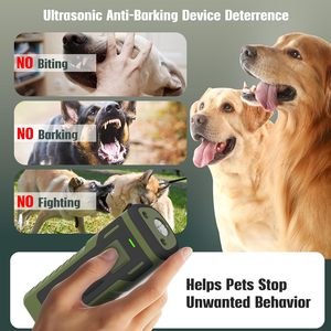 Dispositivo Disuasorio de Ladridos para Perros, Ultrasónico, Recargable, Alcance de 50 Pies, Herramienta de Entrenamiento para Todos los Perros - Product Image 4