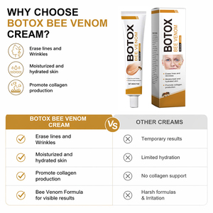 <span class=keywords><strong>Crema</strong></span> Antiarrugas con Veneno de Abeja de 20g Orgánica <span class=keywords><strong>para</strong></span> el Cuidado de <span class=keywords><strong>la</strong></span> Piel Facial, Elimina Líneas, Reafirma y Levanta, ¡Gran Venta! - Product Image 2
