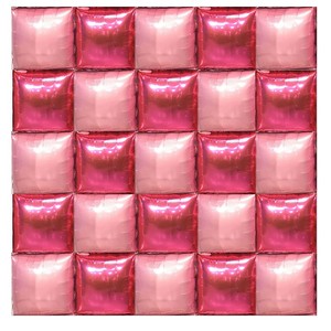 Bloc de Offre Spéciale fond mur feuille ballon bricolage <span class=keywords><strong>Double</strong></span> face cravate anniversaire fête à thème feuille décoré ballons carrés - Product Image 3