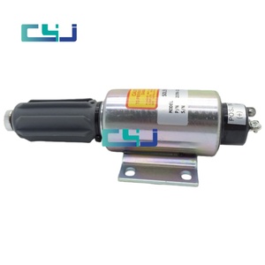 ตัดโซลินอยด์วาล์วเพื่อหยุดการจ่ายน้ำมันเชื้อเพลิง โซลินอยด์วาล์ว 12V 24V 437- เครื่องยนต์ดีเซล 2617 4372617 2370-24E2U1B5S - Product Image 1
