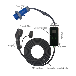 Chargeur EV portable monophasé de type 2 7 kW AC1638(E2) 100-110V/200-220V Guangdong - Product Image 4