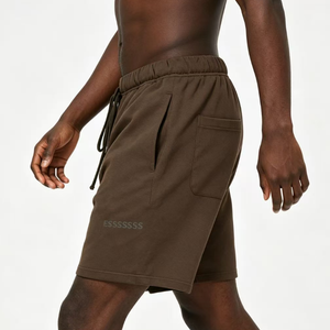 Pantalones Cortos Deportivos <span class=keywords><strong>Fear</strong></span> 1997 de Primera Calidad, 100% Algodón, Estampado Puff, Estilo Urbano Informal, para Hombre - Product Image 6