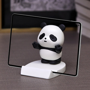 Panda Phone Stand Resin Cute Style Desktop <b>Holder</b> For <b>Tablet</b> And Mobile Device - Product Image 3