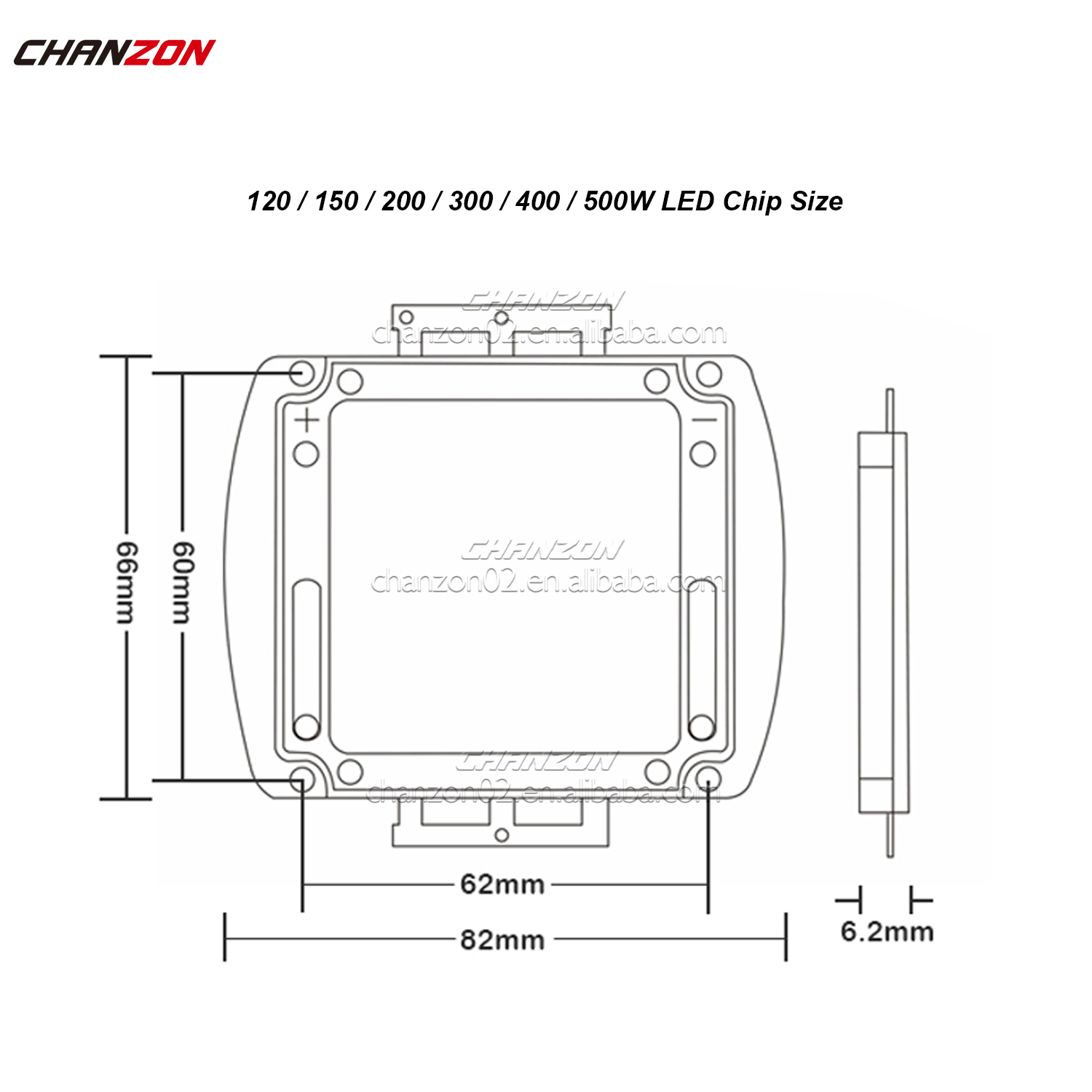ChanZon Apollo Series High Power COB LED Chip 150W-500W - Shenzhen Chanzon Technology Co., Ltd.