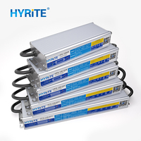 Fuente de Alimentación LED Impermeable IP68 de 100-277V, 30W, 50W, 60W, 100W, 150W, 200W, 240W, 300W, 400W, 12V, 24V, 36V para Señalización