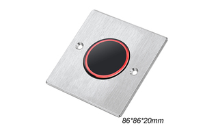 Panel logam tanam IP68 tahan air pengendali akses mandiri pembaca kartu pintar rfid keytag - Product Image 3