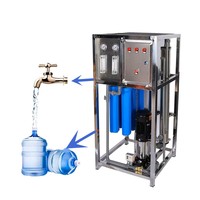 Système d'osmose inverse 500 LPH de conception nouvelle 2025, installation RO compacte intégrée, prête à être expédiée, directement de l'usine