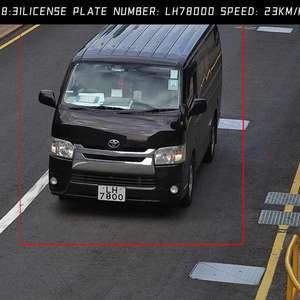 Radargeschwindigkeitsmesser für Autos mit Kamera und LED-Verkehrssicherheitsschild - Product Image 6