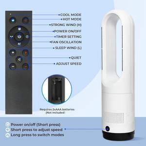 LEDディスプレイ付き電気ヒーター寝室クーラーとヒーターマシン - Product Image 4