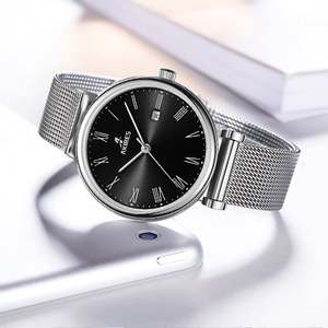 <span class=keywords><strong>Montre</strong></span> à Quartz de luxe pour femmes, <span class=keywords><strong>Titan</strong></span>, noir, automatique, diamant, Rose, bracelet pour femmes, maille dorée, Vintage, pour dames - Product Image 2