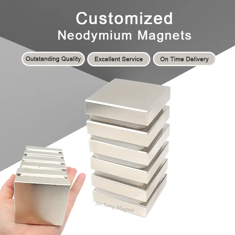 N35 N38 N40 N42 N48 N50 N52 Super Strong Permanent Large Block Neodymium Magnet