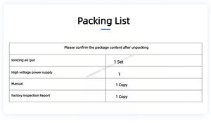 Pistola de viento de iones de frecuencia de potencia HZR 2011 alto rendimiento silencioso eficiente iones negativos fuerte fuerza de viento para uso en laboratorio OEM - Product Image 5