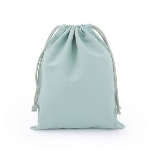 Custom Draw String <b>Bag</b> <b>Small</b> Pouch Organic Muslin Cotton <b>Canvas</b> Drawstring Promotional <b>Bag</b> for Jewellery Packaging - Product Image 4