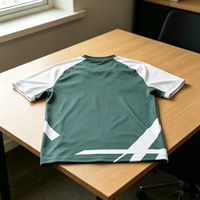 T-shirt sportif pour homme Yingtenidi, coupe ample, haute qualité, avec logo personnalisé imprimé, séchage rapide, respirant, manches courtes