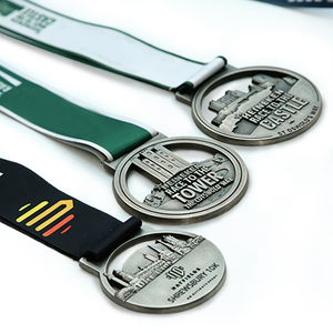 Médailles Sportives HyperCrafts – Médailles de Finisseur en Émail pour Cyclisme, Métal Zinc, Vélo, pour Défi Cycliste, Événement, <span class=keywords><strong>Cadeau</strong></span> - Product Image 3