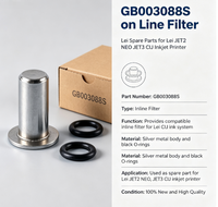 Filtre en ligne GB003088S, pièces de rechange pour imprimante à jet d'encre Lei JET2 NEO JET3 CIJ