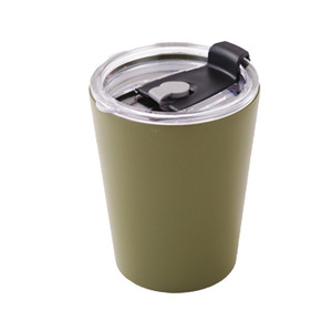 10oz Cangkir Dinding Ganda Baja Tahan Karat 304 Food Grade, Mug Minum Portabel untuk Rumah, Teh, Kopi, Anak-anak, Piknik Luar Ruangan, dan Hidrasi - Product Image 1