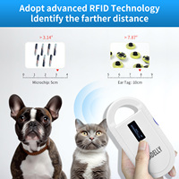 Lector de Microchip para Animales, 134.2khz, Android, Iso Fdx-b Hdx, para Ganado, Cabras, Búfalos, Escáner de Etiquetas RFID