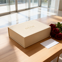 Coffret cadeau d'anniversaire de luxe, bougie aromathérapeutique artisanale, boîte rigide, emballage en papier avec logo personnalisé