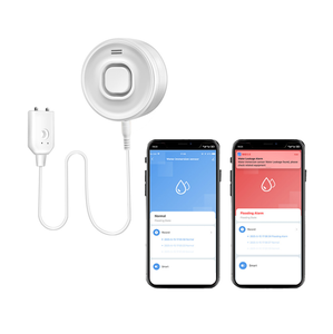 Water Leakage Sensor Alarm & Water Level Detector <b>Smart</b> Life APP <b>Control</b> Battery Powered Home Security System Tuya <b>Smart</b> Zigbee - Product Image 1