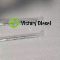 Pièces de banc d'essai : Tubes en verre 45ml, 100ml, 150ml pour banc d'essai d'injection diesel 12PSB