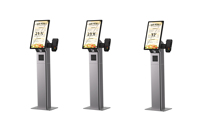 Kiosque de point de vente tout-en-un Android/Win10 en libre-service, écran tactile 15,6/21,5 pouces, NFC activé, Wi-Fi 6, Bluetooth 5.2, 1920x1080, 80 mm