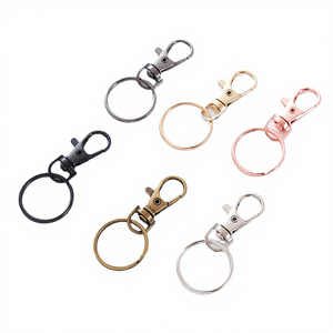 Mousquetons métalliques pour porte-clés, cordons, sacs et fabrication de bijoux - Product Image 3