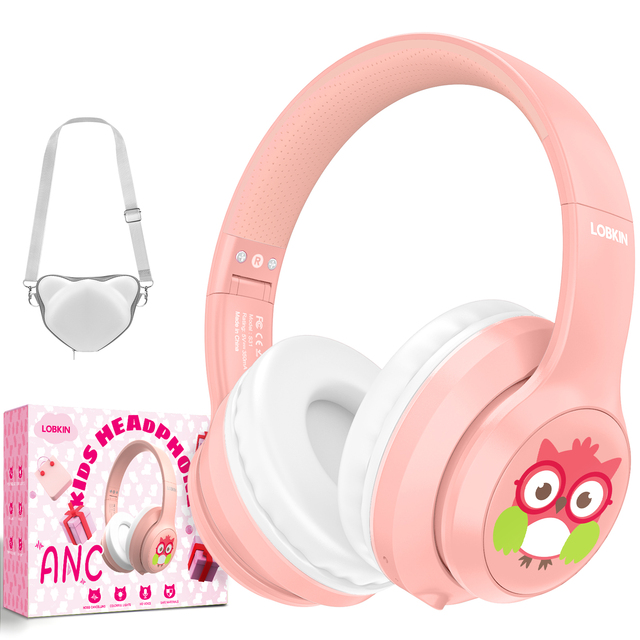 Hot-selling Children's Wireless Headphones 40mm Dynamic Driver JL Chipset V5.4 Over-Ear Design RGB LED Indicator Mic 32