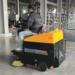C100 công nghiệp điện mới đi xe trên sàn làm sạch quét - Product Image 3