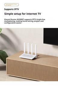 Router Mijia Xiamimi de 3600 Mbps de Doble Banda con 4 Antenas, Router Wifi OpenWrt, Wi-Fi <span class=keywords><strong>7</strong></span>, Velocidades de Red Rápidas, Wifi Exterior - Product Image 4