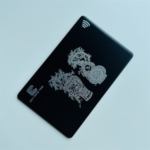 CKTRFIDカスタマイズ非接触フルメタルNFCカードステンレススチールデジタル名刺VIP忠誠カード - Product Image 5