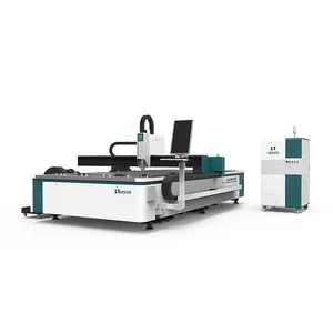 1.5kw ipg fiber metal tube 3mm aluminium section fiber laser machine cutting metal sheet laser cutter