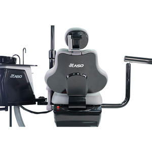 Nuova unità dentale completa serie SP nera con spututa girevole in vetro e Cush in microfibra resistente ai graffi - Product Image 6