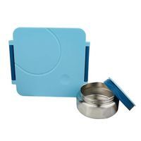 Vente en gros de boîtes à lunch isothermes à double paroi chauffables de 250-300 ml, récipients alimentaires en acier inoxydable