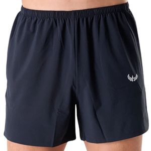 Pantalones Cortos Deportivos para Hombre, Color Azul Marino Oscuro, Ligeros, de Secado Rápido, para Entrenamiento y Running, con Cintura Elástica - Product Image 3