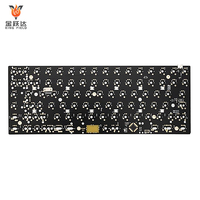 O E M PCB Produsen Shenzhen Pabrik Keyboard Gk64s Majelis PCB PCBA Keyboard Mekanik