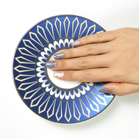 Huizi-gel d'enveloppes à ongles, cosmétique multi-style, Non-toxique, à thème floral, lampe LED, 60 pièces