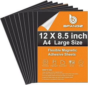 Stable Supply Matte Coated Peelable Adhesive A4 rubber <b>magnetic</b> <b>sheet</b> <b>Magnetic</b> <b>Sheets</b> for Supermarket Price Label Display Board - Product Image 3