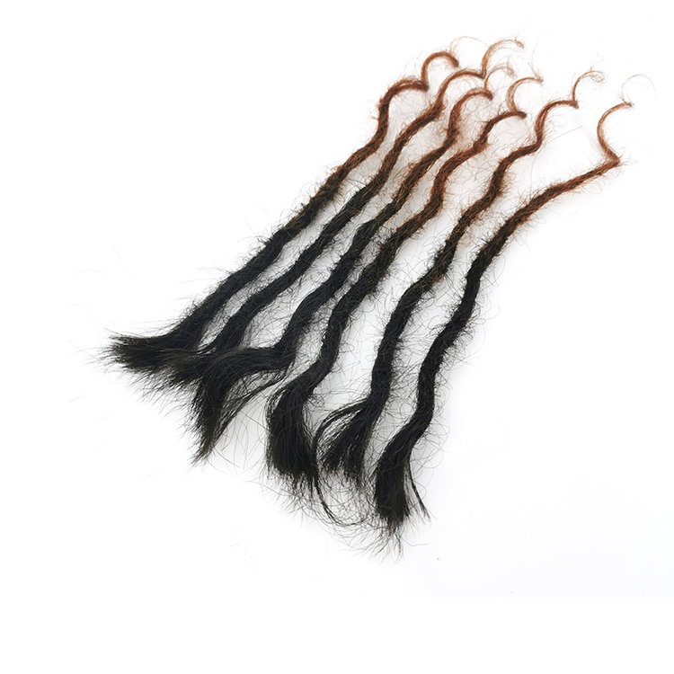 [KAMA Dreads] Dread Locs Extension Human Hair Crochet Sisterlock Tools Dreadlocks With Curly End for Women/girls Detail Section 3