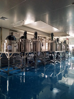 Machine de mélange liquide à prix d'usine, homogénéisateur pour crème cosmétique et détergent
