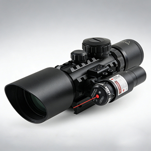 Mira Telescópica Táctica Eyebre 3-10X42 <span class=keywords><strong>con</strong></span> Láser Rojo, Óptica de Caza Resistente al Agua y a los Golpes, Mira Táctica - Product Image 5