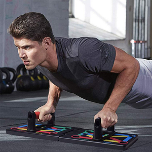Plateforme de <span class=keywords><strong>musculation</strong></span> pliable multifonctionnelle Jstar avec corde, en matériau ABS, avec bande de résistance - Product Image 6