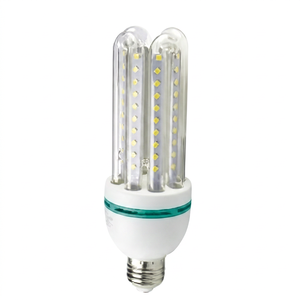 หลอดไฟ LED รูปตัวยู 50W ขั้ว E27 6000K แสงเดย์ไลท์ 8000 ชั่วโมง AC185-265V ฐานพลาสติก รับประกัน 2 ปี 3500 ลูเมนส์ - Product Image 1