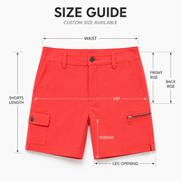 Shorts de golf cargo personnalisés pour femmes, avec un seul bouton, fermeture éclair, poches latérales, tissu à séchage rapide pour les participants aux compétitions de golf