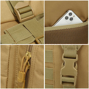 Mochila Táctica MOLLE de Gran Capacidad de 45L para Hombres, para Campamento, Senderismo y Trekking, con Sistema de Adhesión Modular para Equipo - Product Image 3