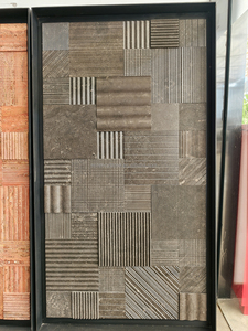 Carreaux <span class=keywords><strong>de</strong></span> mosaïque murale en marbre texturé, motif patchwork 3D naturel, décoration aléatoire DIY, finition texturée, art décoratif aléatoire - Product Image 2