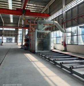 Machine <span class=keywords><strong>de</strong></span> sablage automatique à haute productivité pour profilés en acier <span class=keywords><strong>de</strong></span> type H <span class=keywords><strong>de</strong></span> type tunnel - Product Image 5