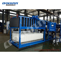 Machine à glaçons en bloc à réfrigération directe de 5 tonnes, à économie d'énergie et de haute qualité, fabricant de glace célèbre en Chine