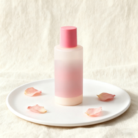 Bouteille PET vide de luxe pour soins personnels soins de la peau sérum Lotion crème pour les yeux crème pour le visage avec bouchon à vis d'étanchéité